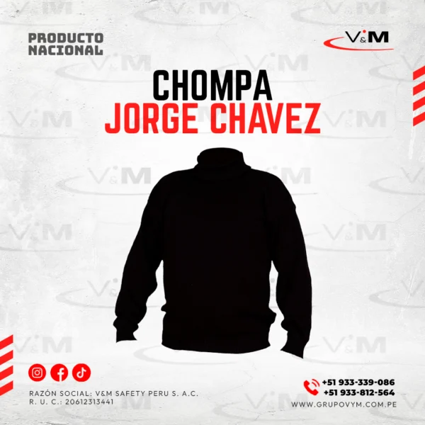 Chompa Jorge Chávez - PRODUCTO NACIONAL