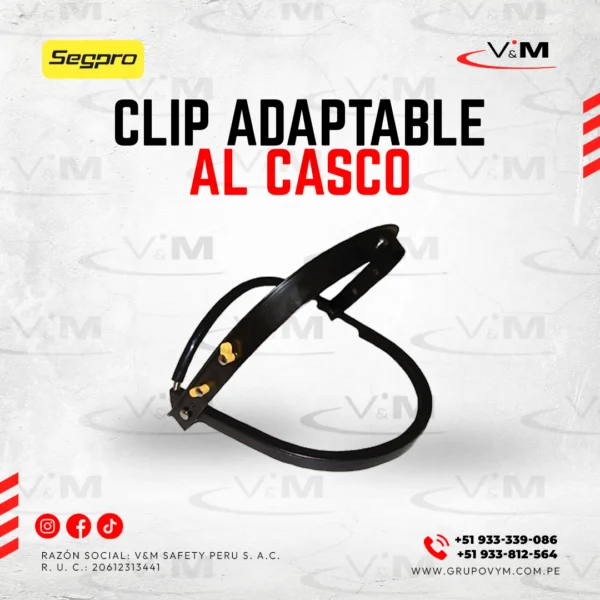 Clip adaptable al casco - SEGPRO