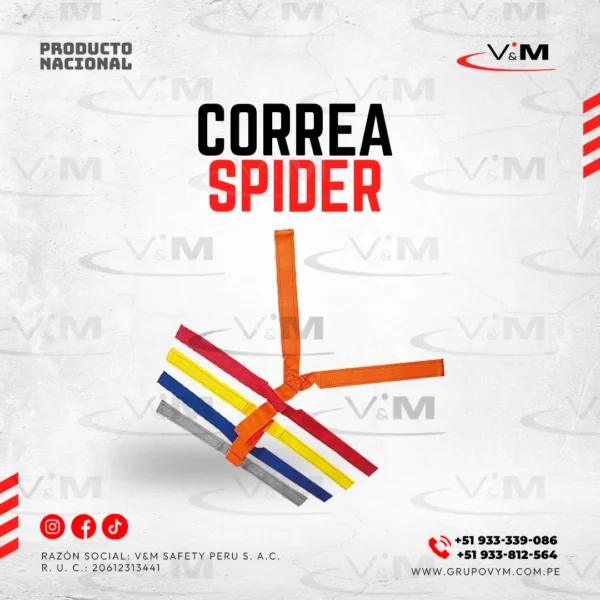 Correa spider rescatista - PRODUCTO NACIONAL