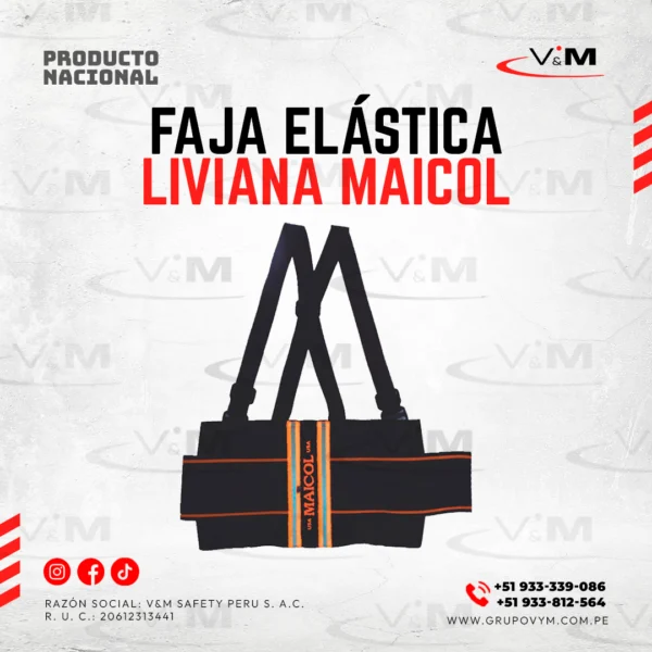 Faja elástica liviana maikol - PRODUCTO NACIONAL