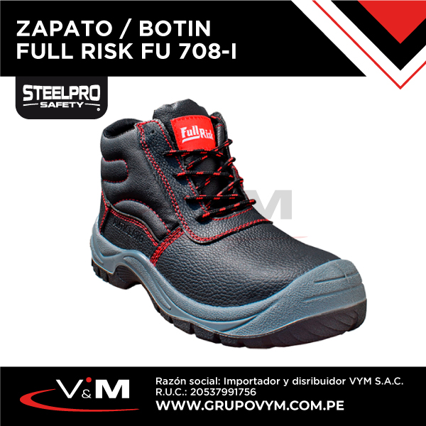 Zapato / Botin Full Risk FU 708-I – STEELPRO