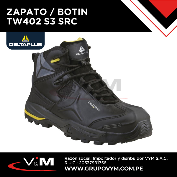 Zapato / Botin TW402 S3 SRC – DELTA PLUS