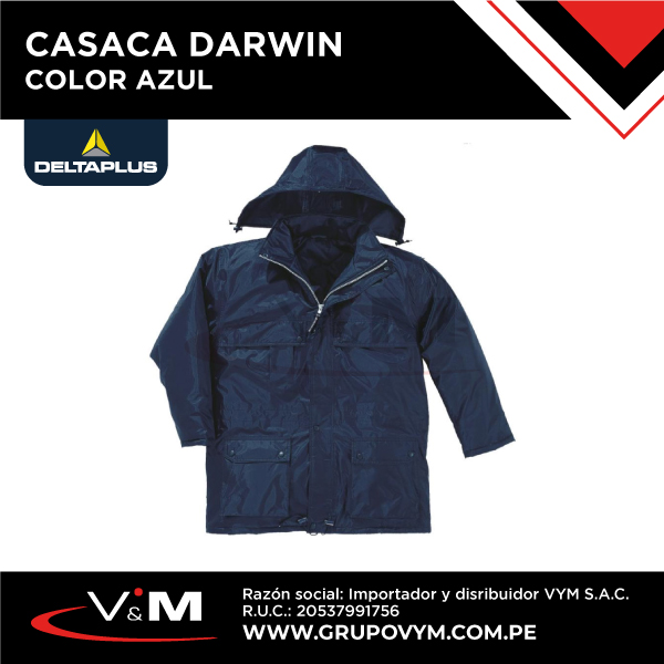 Casaca DARWIN color azul – DELTA PLUS