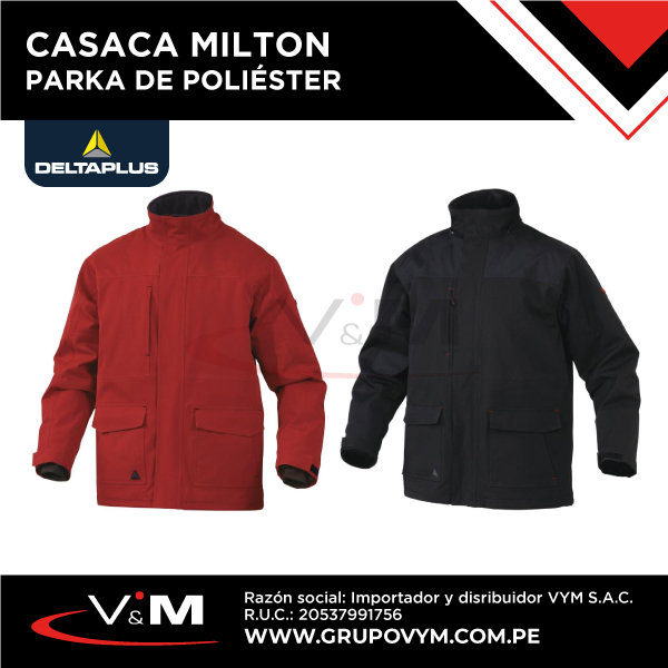 Casaca MILTON parka de poliéster / elastano – DELTA PLUS