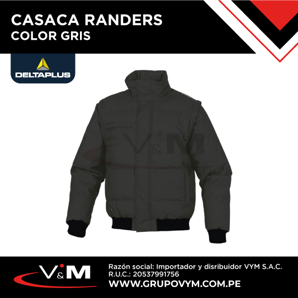 Casaca RANDERS color gris – DELTA PLUS