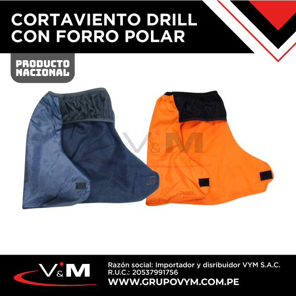 Cortaviento drill con forro polar clásico – DELTA PLUS