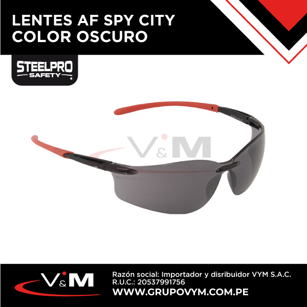 Lentes AF SPY CITY color oscuro – STEELPRO