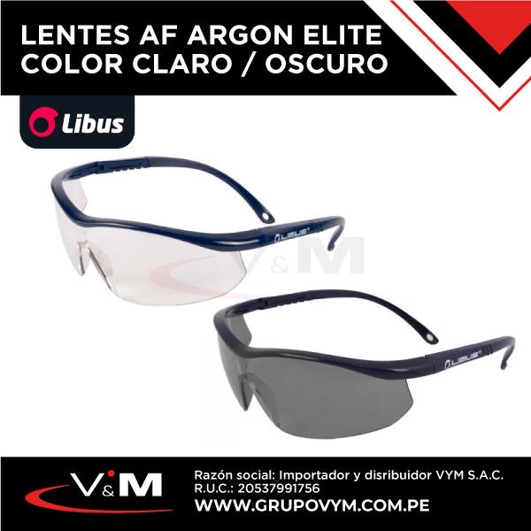 Lentes AF ARGON ELITE color claro / oscuro – LIBUS