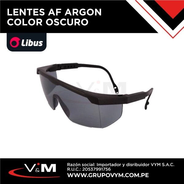 Lentes AF ARGON color oscuro – LIBUS