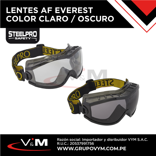 Lentes AF EVEREST color claro / oscuro – STEELPRO