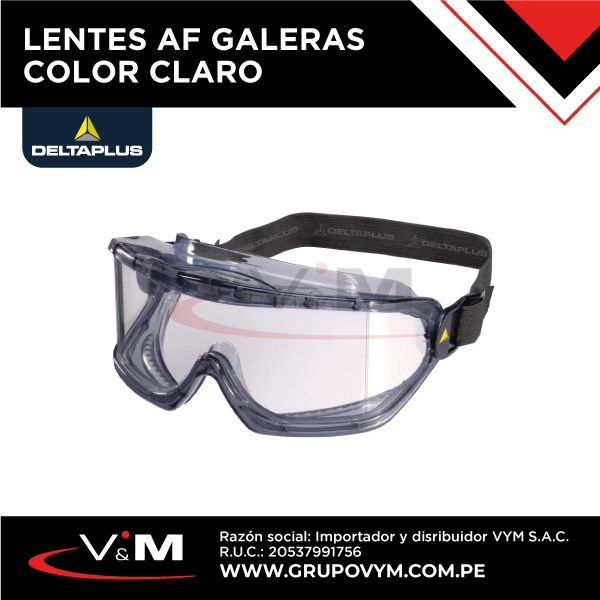 Lentes AF GALERAS color claro – DELTA PLUS