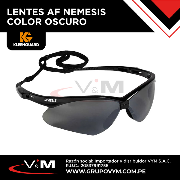 Lentes AF NEMESIS color oscuro – KLEENGUARD