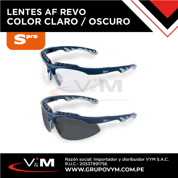 Lentes AF REVO color claro / oscuro – SPRO