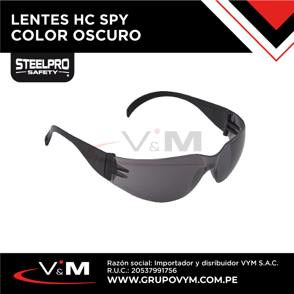 Lentes HC SPY color oscuro – STEELPRO