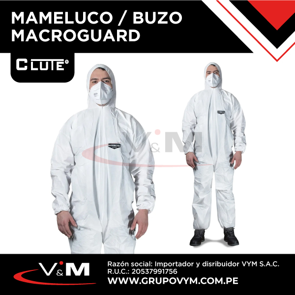 Mameluco / buzo MACROGUARD – CLUTE