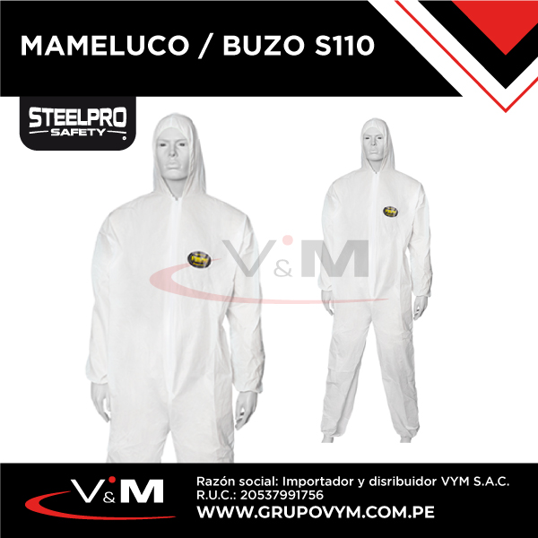 Mameluco / buzo S110 – STEELPRO