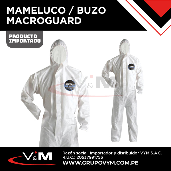 Mameluco / buzo STEEL GUARD – IMPORTADO