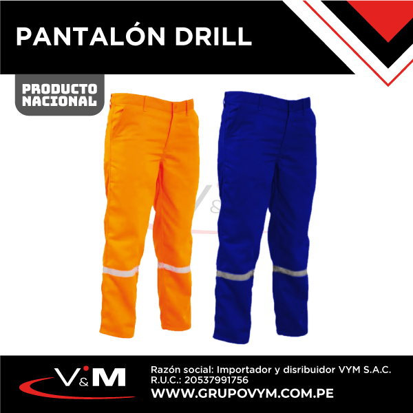 Pantalón drill – NACIONAL