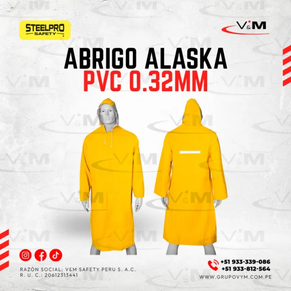 Abrigo alaska PVC 0.32 MM - STEELPRO