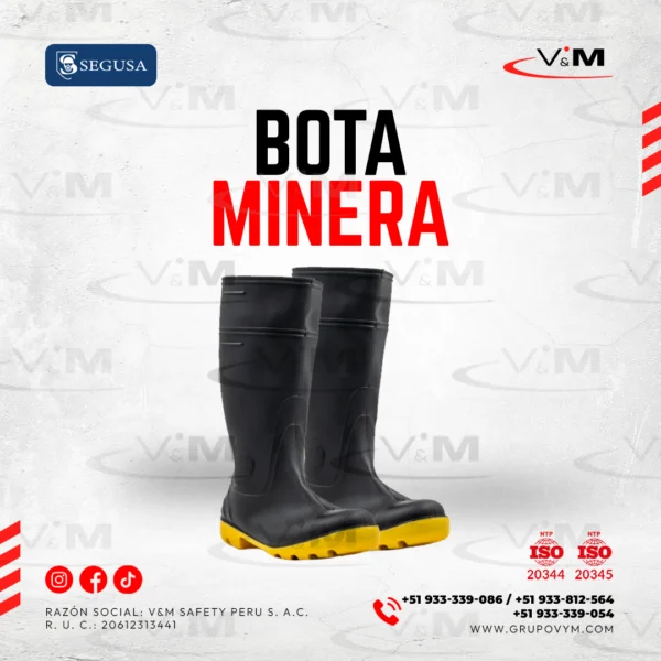 Bota minera de PVC - SEGUSA