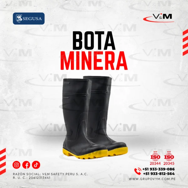 Bota minera de PVC - SEGUSA