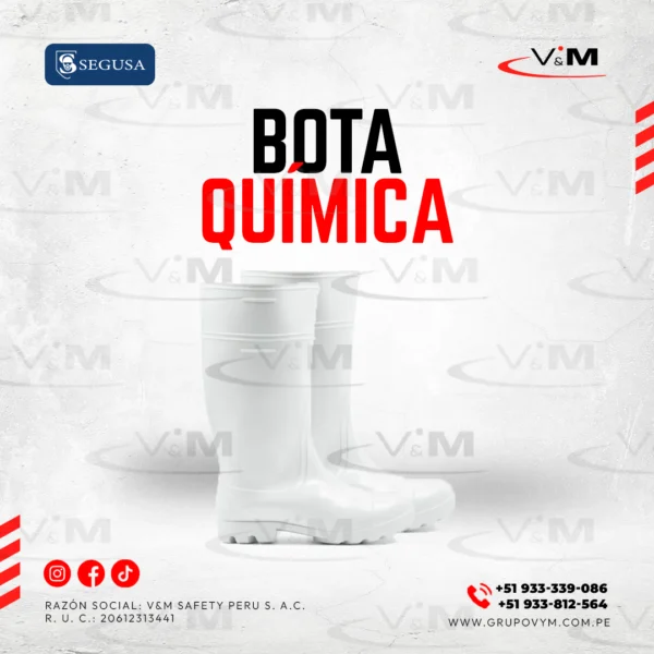 Bota química de PVC - SEGUSA