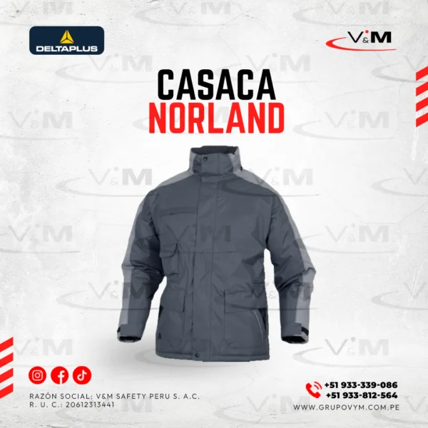 Casaca norland gris - DELTAPLUS