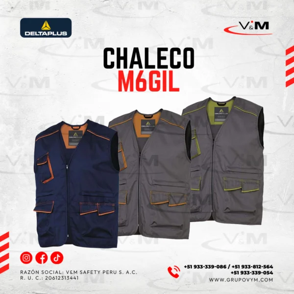 Chaleco M6GIL - DELTAPLUS