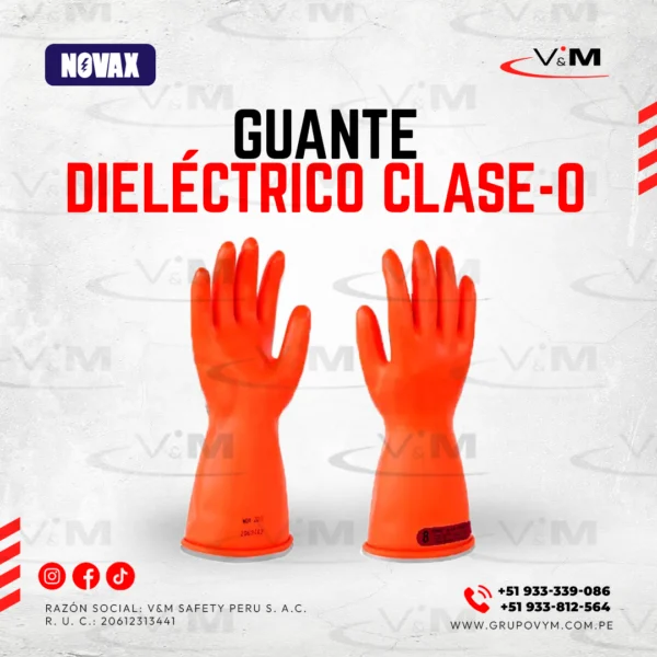 Guante dieléctricos clase 0 - NOVAX