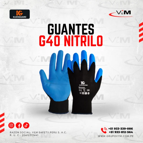 Guante G40 nitrilo - KLEENGUARD