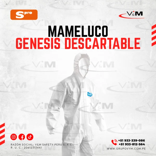 Mameluco genesis descartable - SPRO