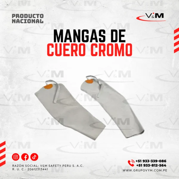 Mangas cuero cromo - PRODUCTO NACIONAL