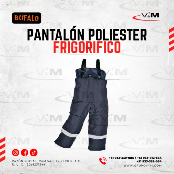 Pantalón poliéster frigorífico - BUFALO