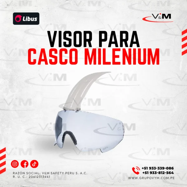 Visor para casco milenium - LIBUS