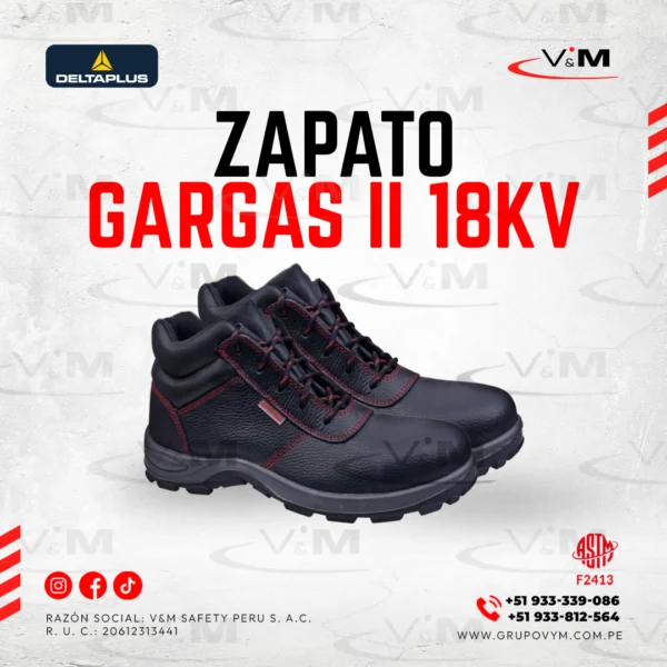 Zapato gargas II ISO 18KV - DELTAPLUS
