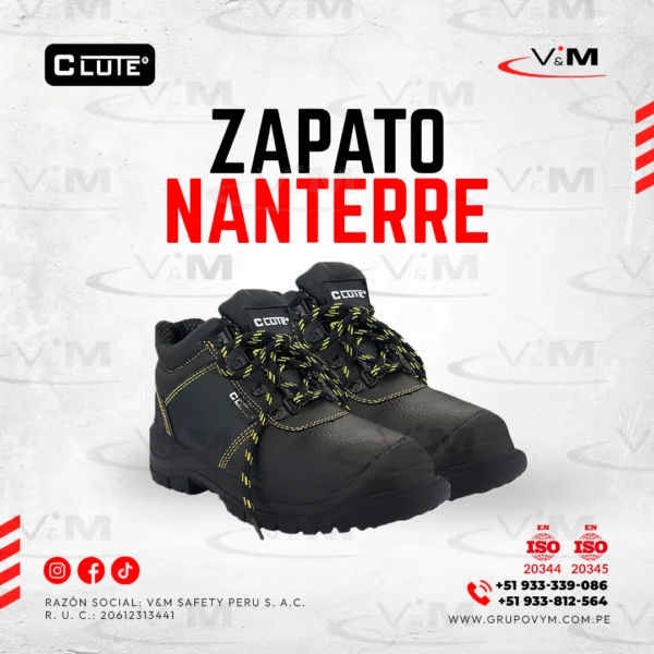 Zapato nanterre cuero caña media - CLUTE