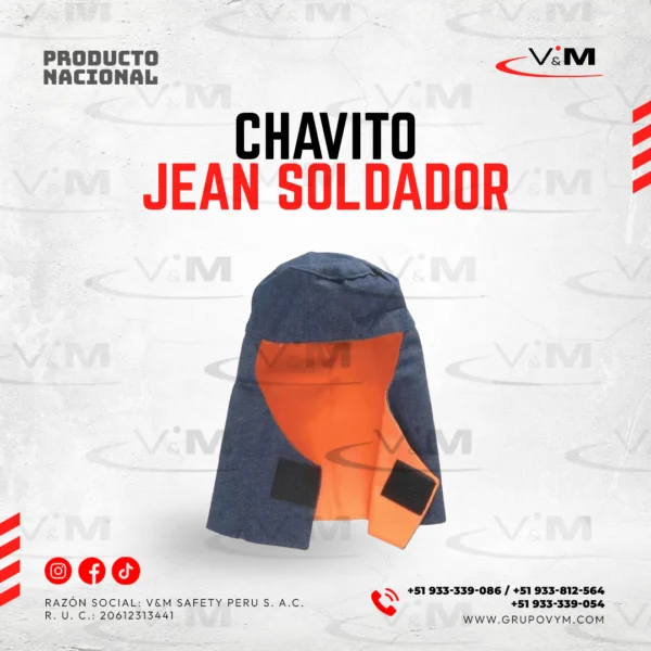 Chavito jean soldador - PRODUCTO NACIONAL