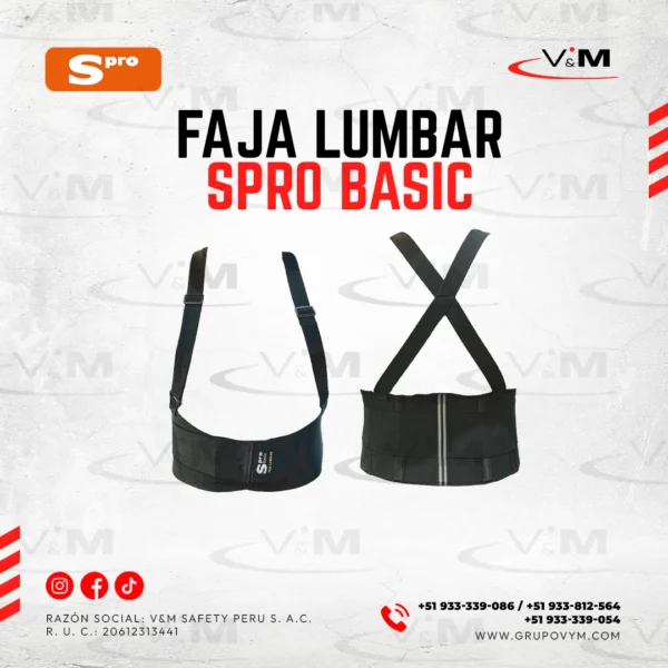 Faja lumbar SPRO basic - SPRO