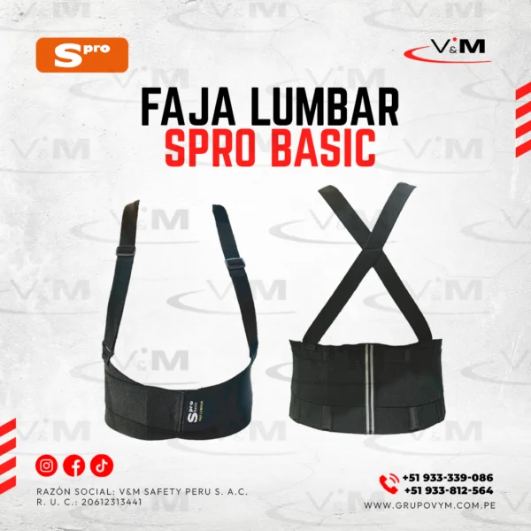 Faja lumbar SPRO basic - SPRO